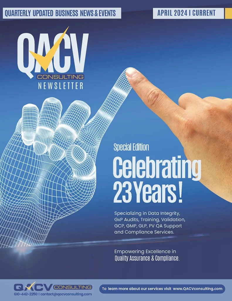 Cover of the April 2024 issue of the QACV Newsletter